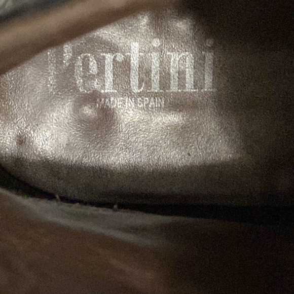 Black Leather Buckle Studded Moto Biker Ankle boots - Picture 15 of 16